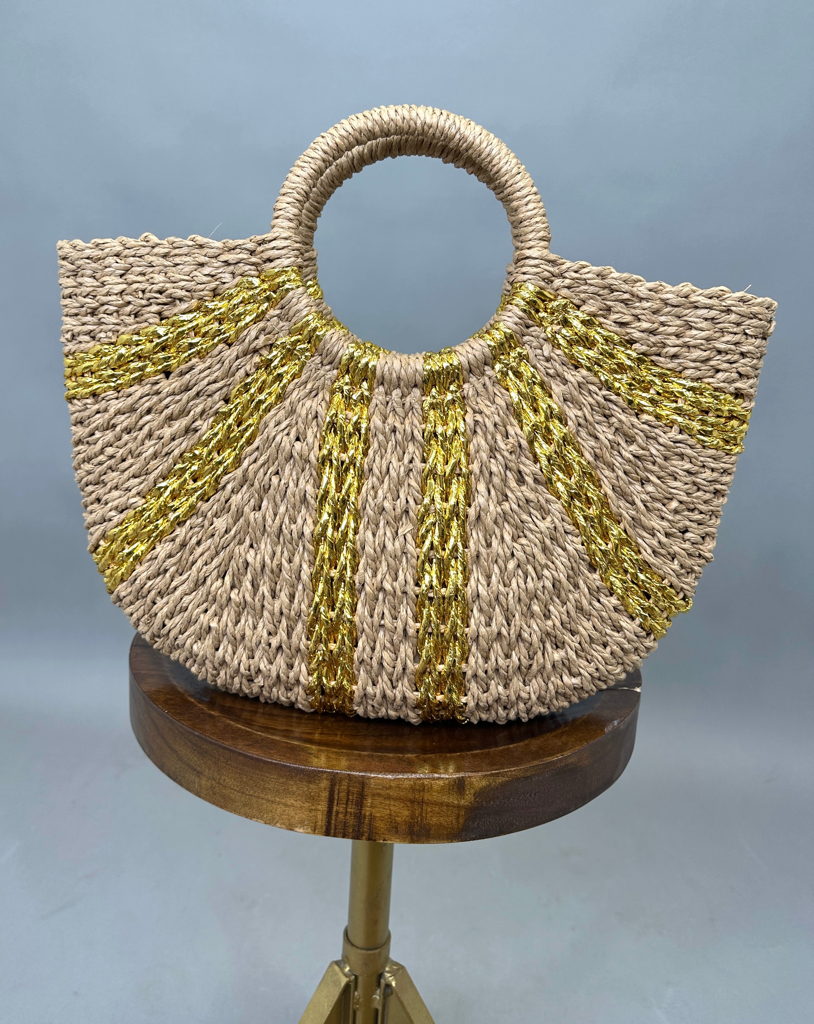 Sparta Straw Tote