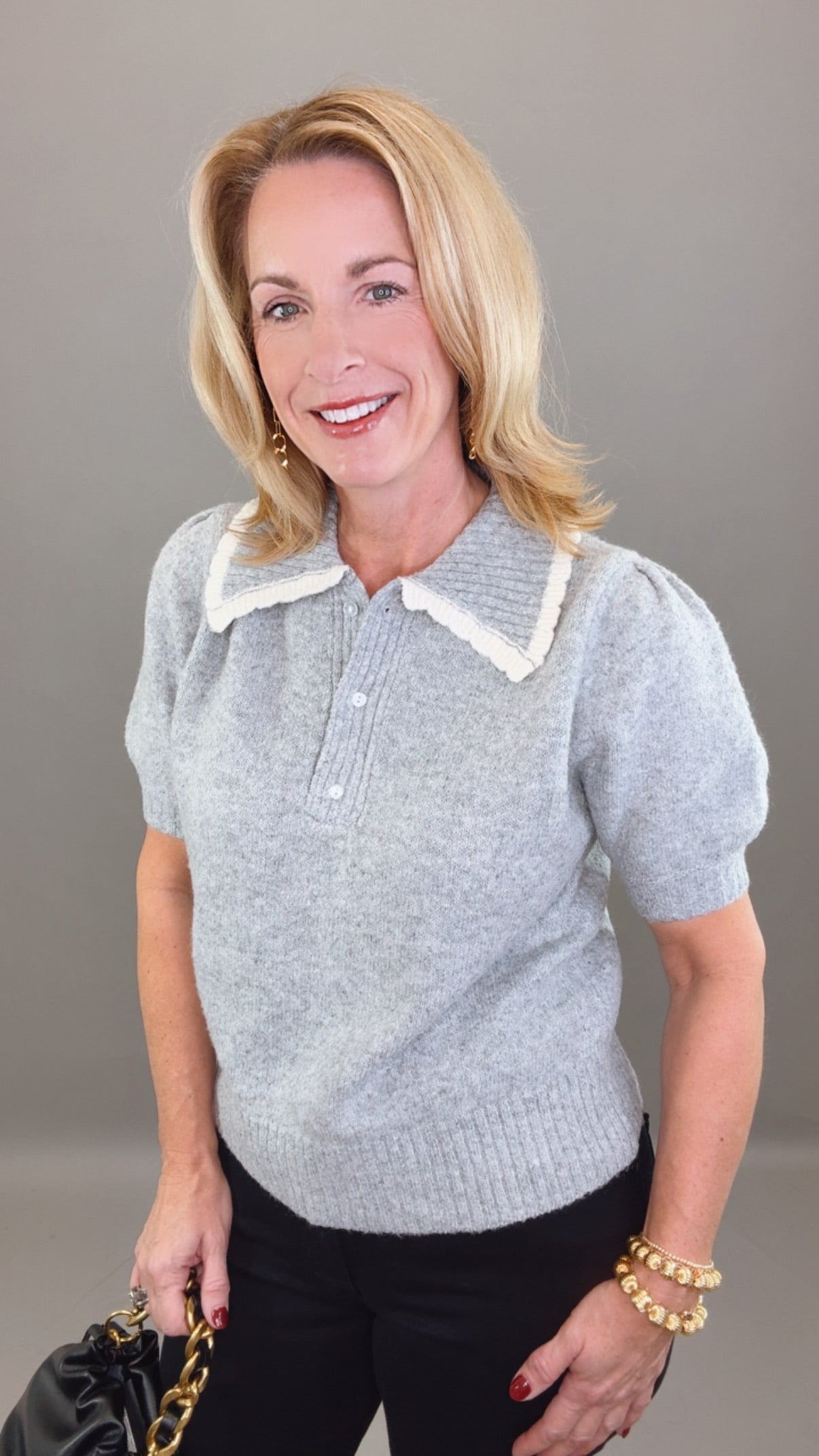 Frosted Charm Sweater (grey)