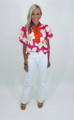 Punchy Petal Top