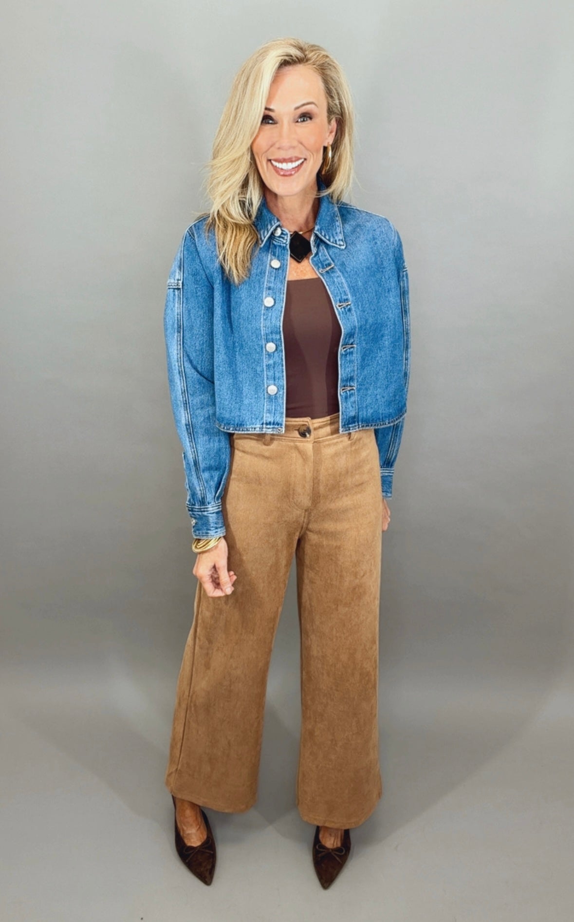 Suede Couture Pant