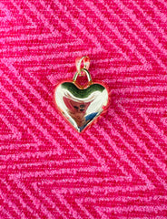 Puff Heart Charm