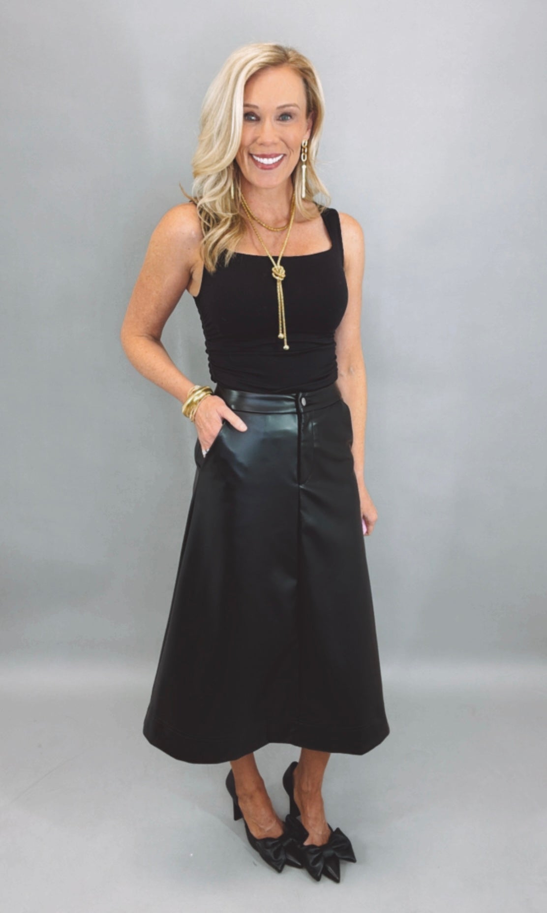 After Dark Midi Skirt