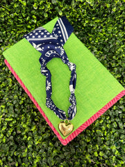 Sideline Spark Scarf Necklace