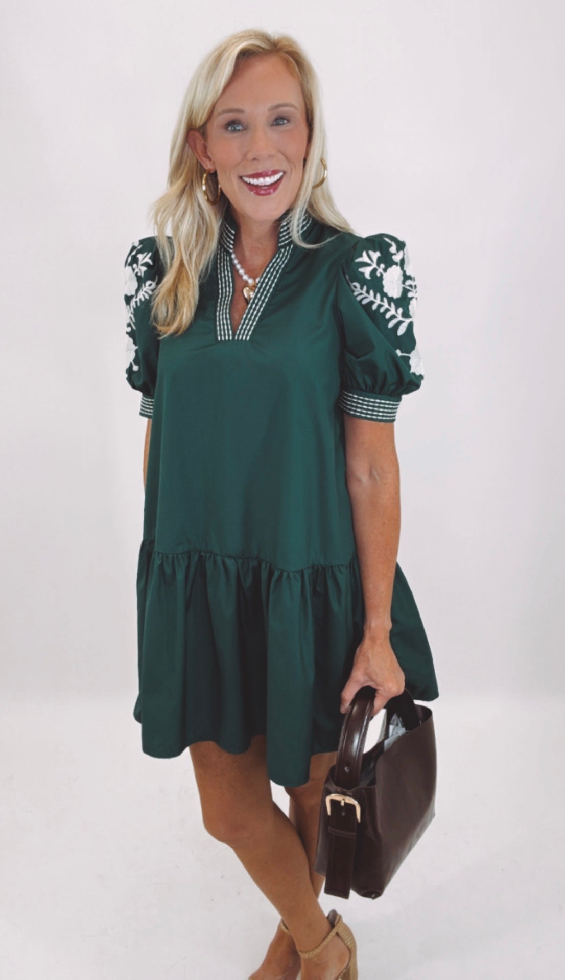 Meadowlane Dress (h. green)