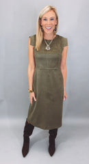 Sueded Chic Dress