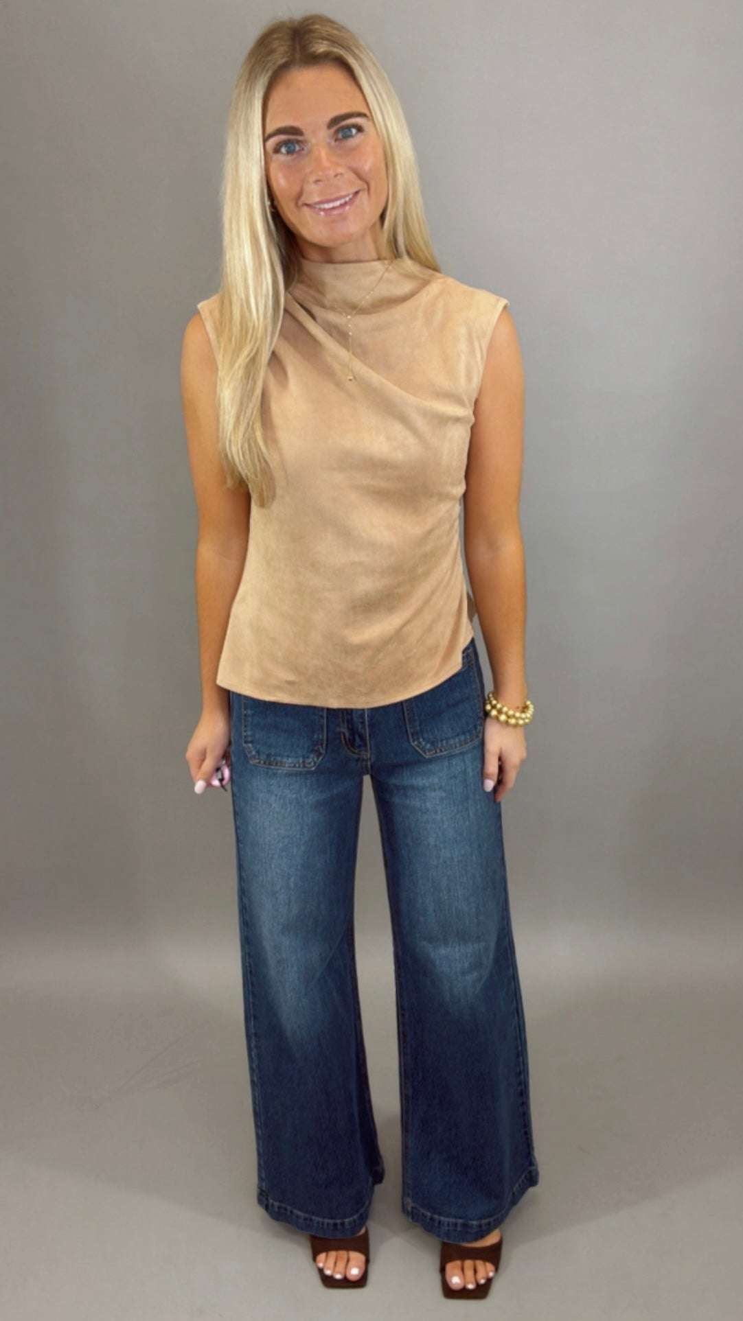 Delancy Top (beige)