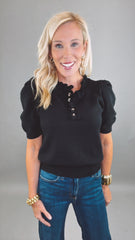 Classic Charm Sweater (black)