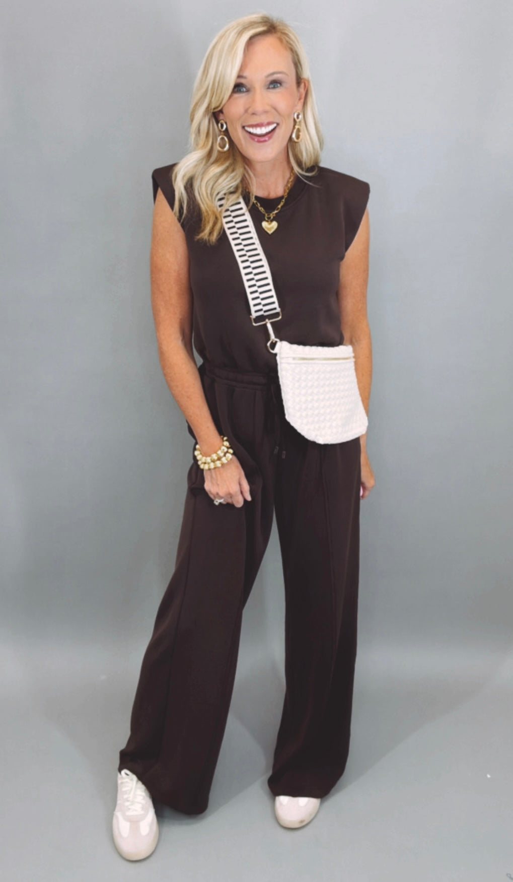 Espresso Edge Jumpsuit