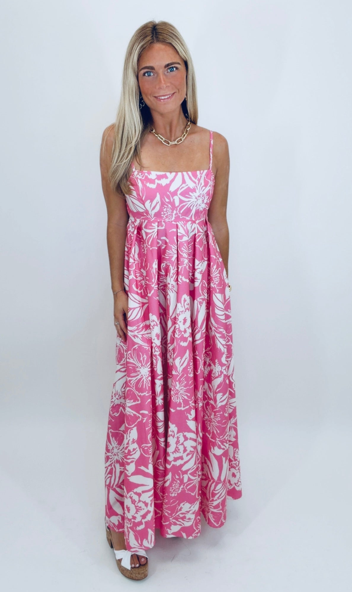 Island Tie Affair Maxi Dress