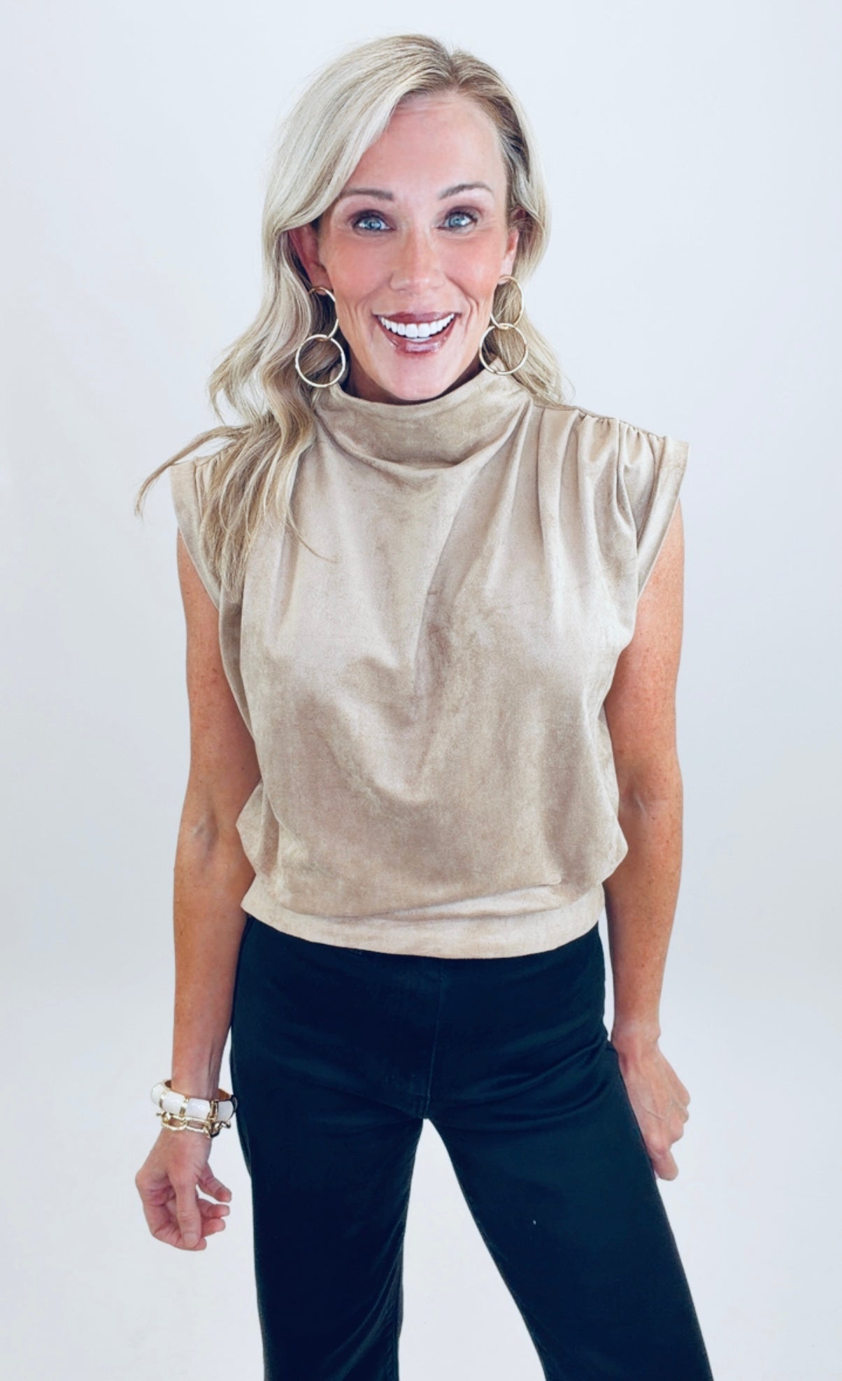 Soft Spoken Top (taupe)