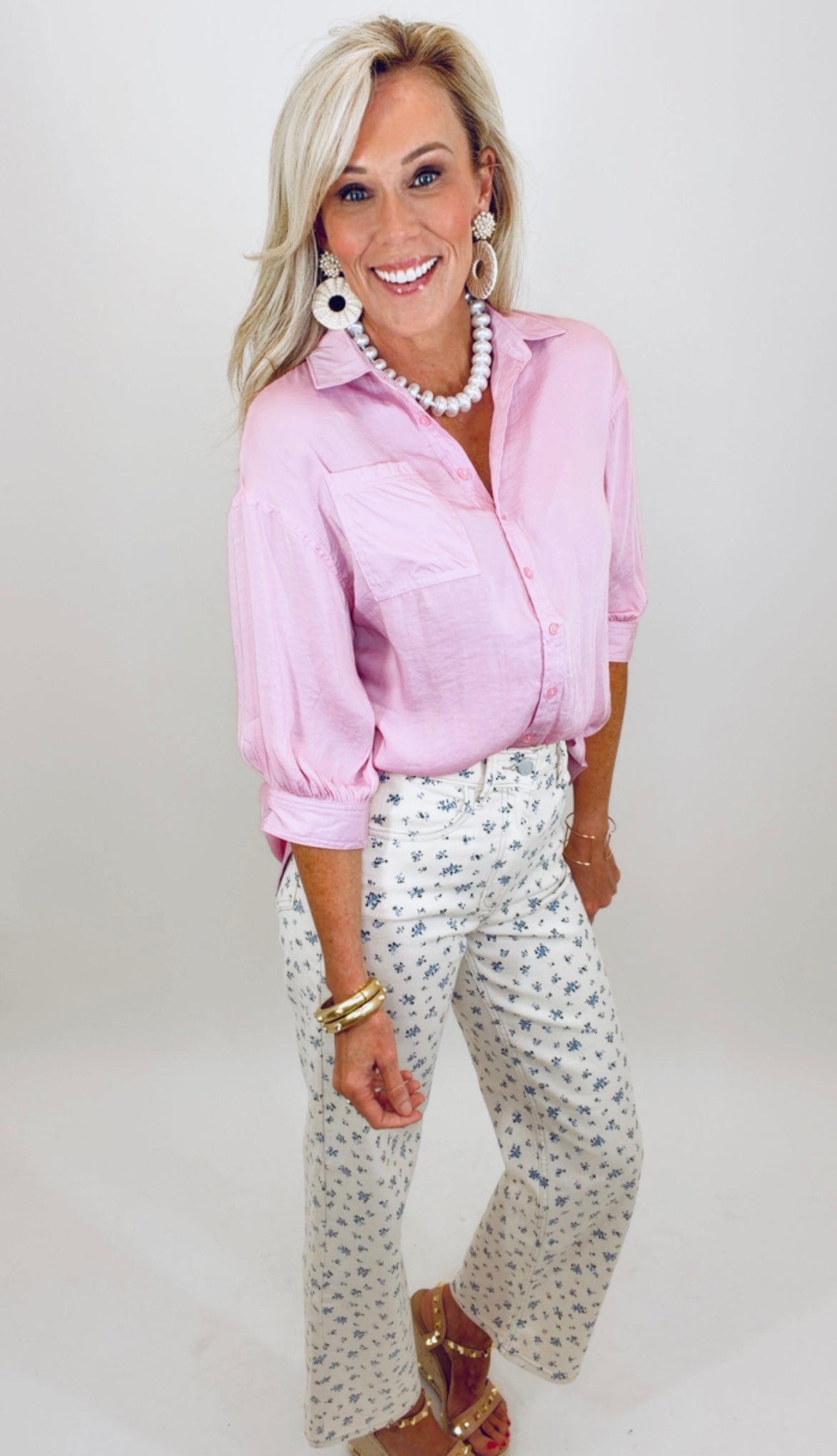Brighter Days Blouse (lilac)