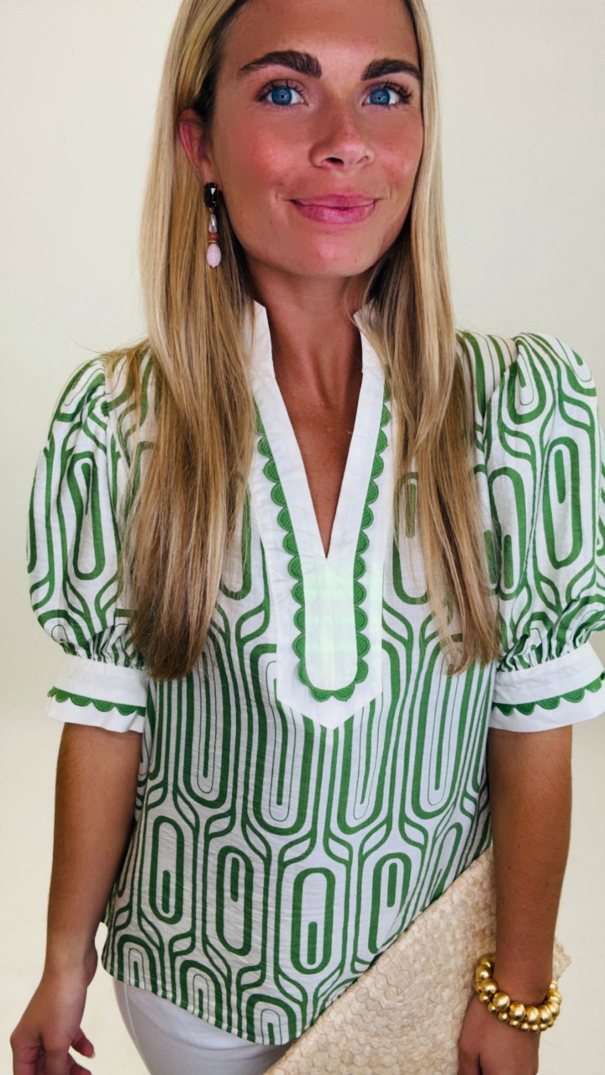 Monroe Top (green)