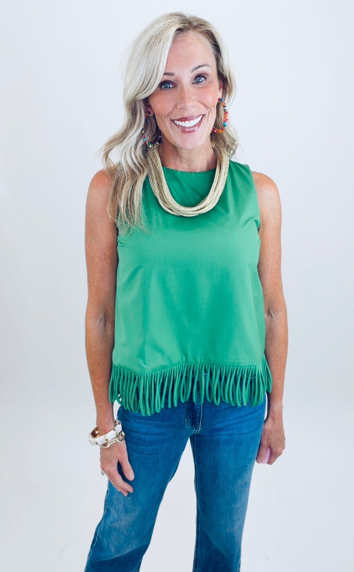 Fringe Benefits Top (green)