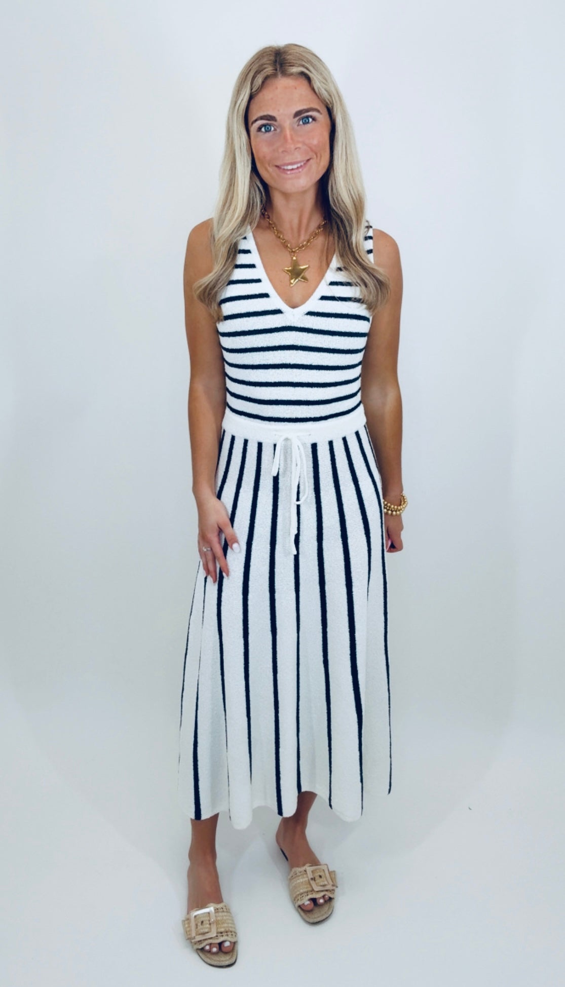 Sail Stripe Midi