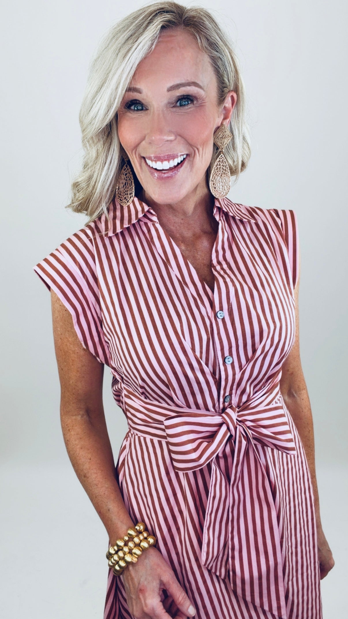 Stripe Appeal Dress