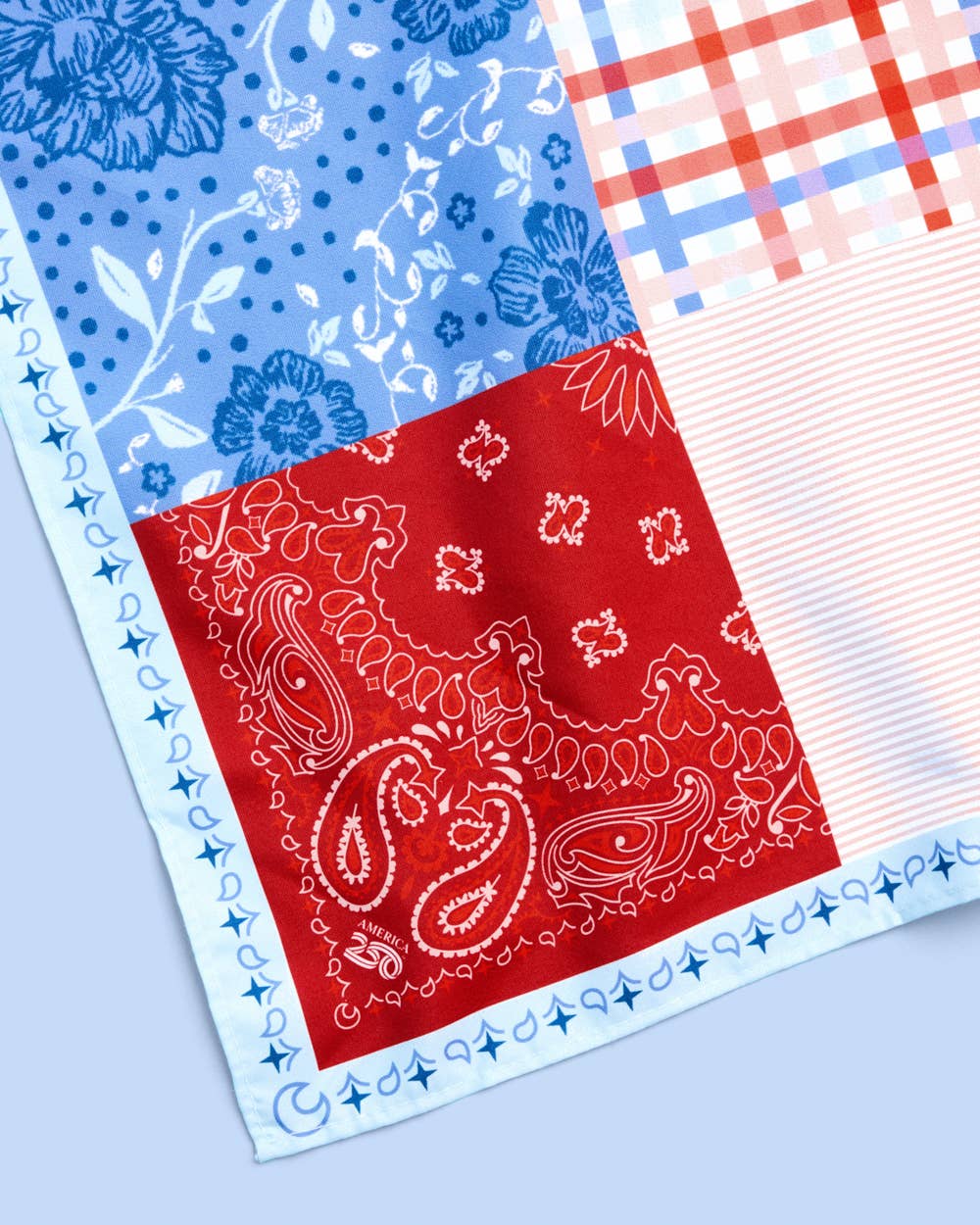 America 250 Patchwork Scarf