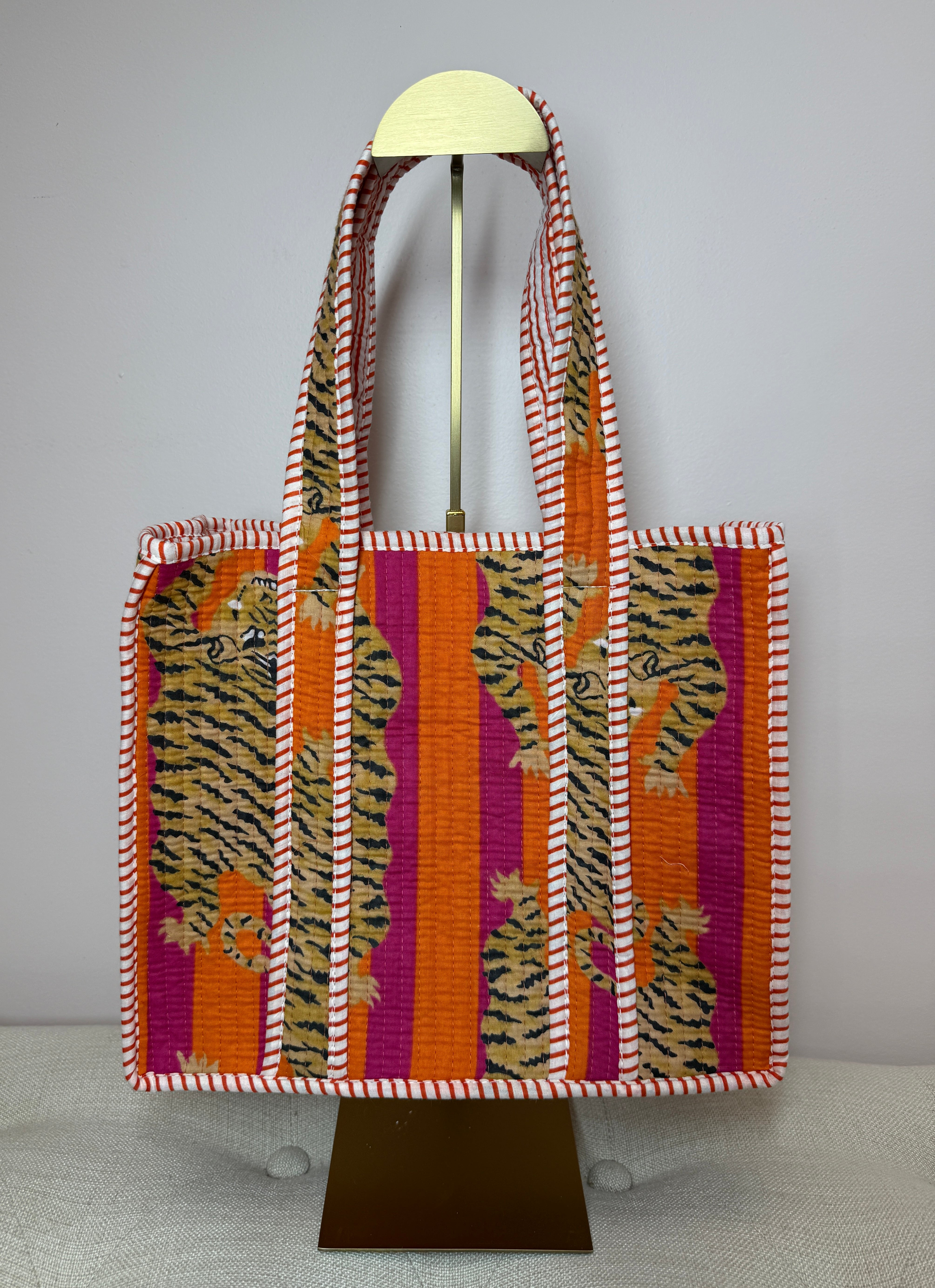 Wild Side Mini Quilted Tote