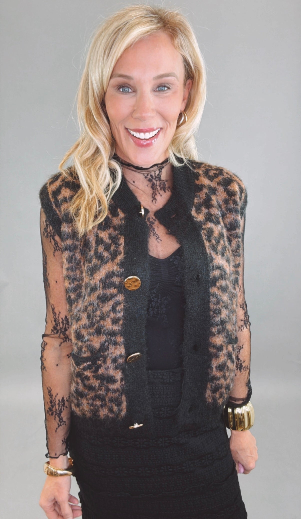 Midnight Muse Lace Top