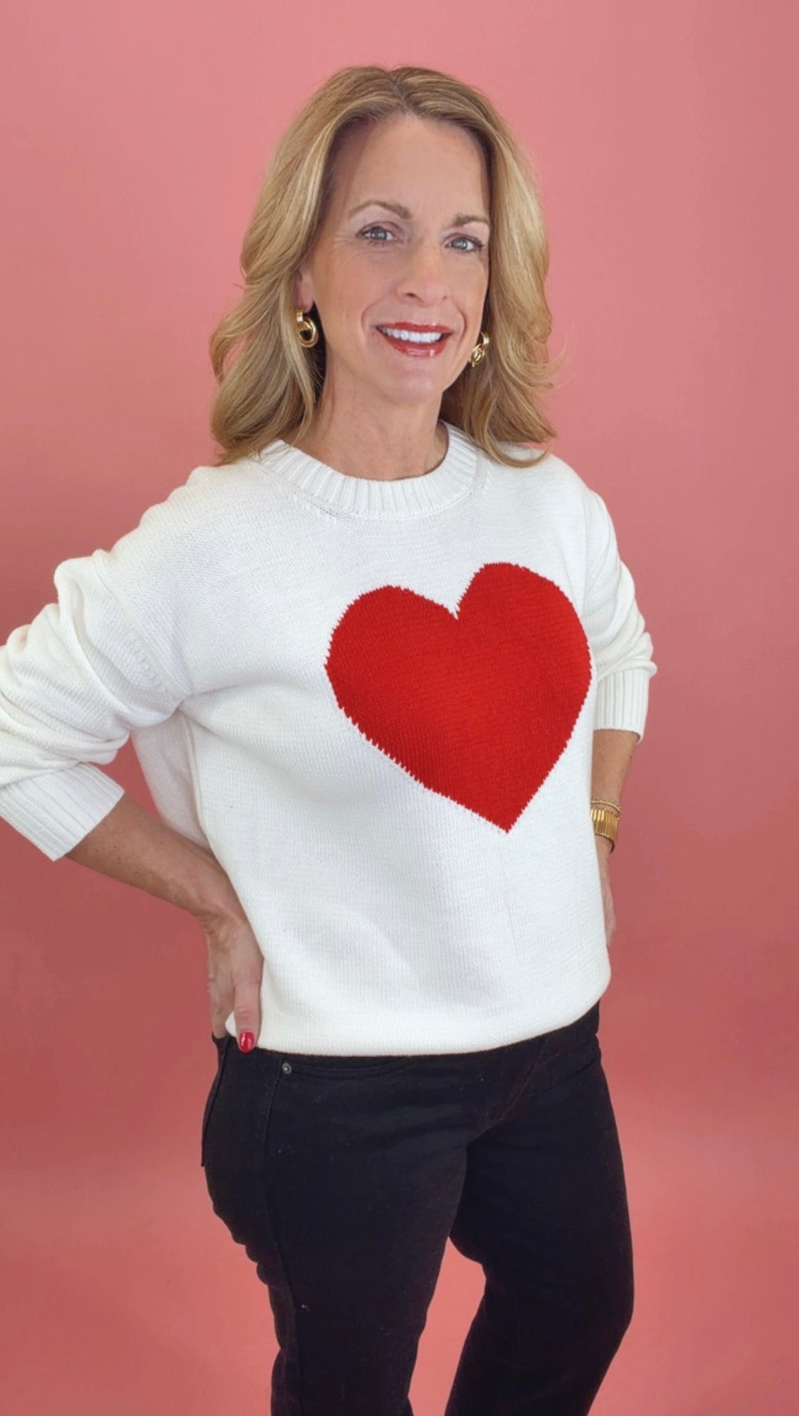 All the Love Sweater (ivory)