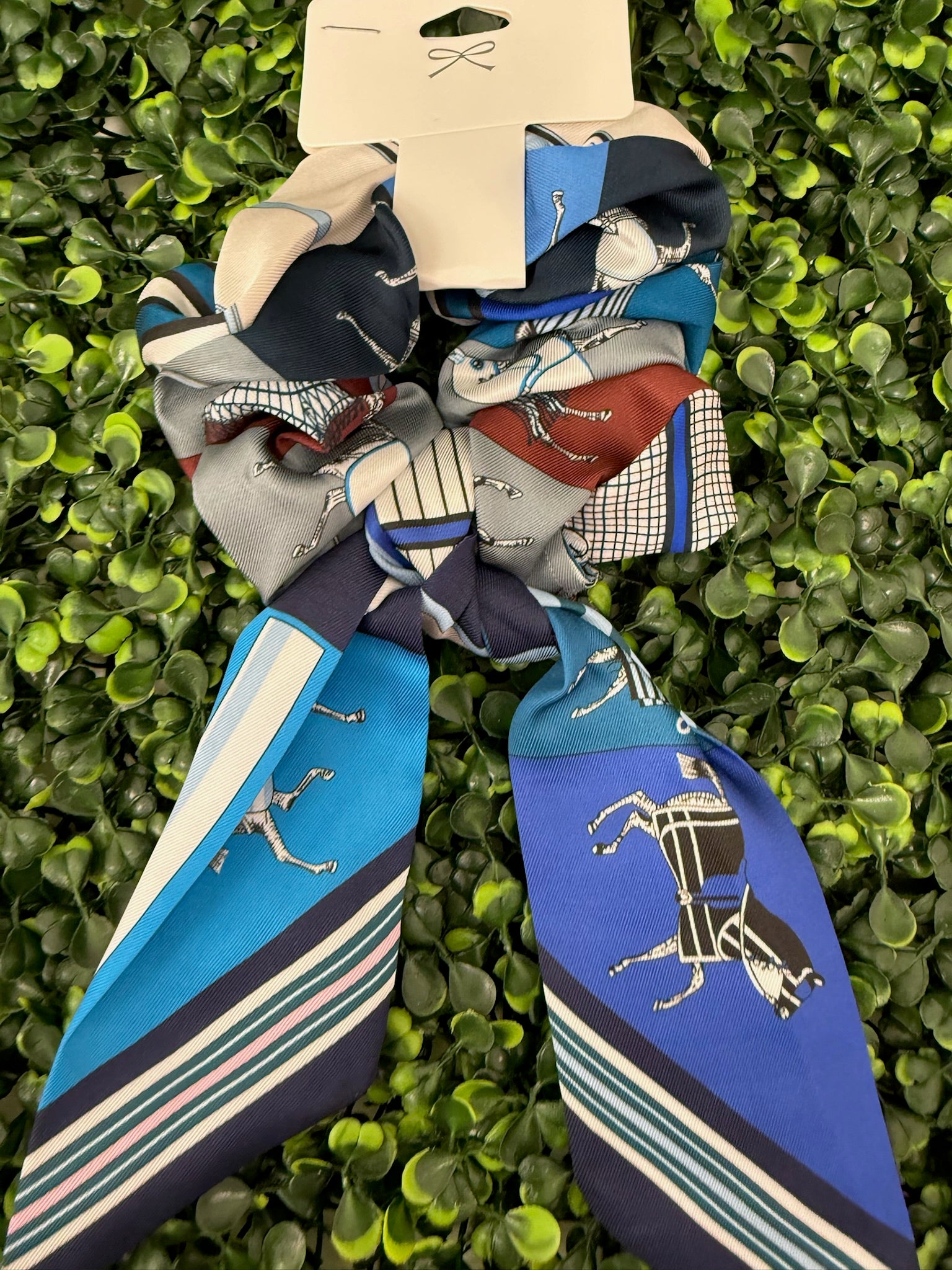 Polo Scarf Scrunchie