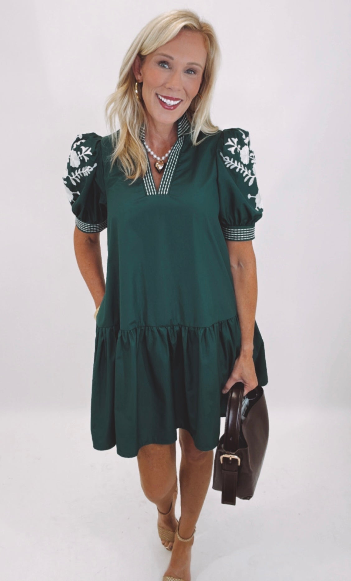 Meadowlane Dress (h. green)
