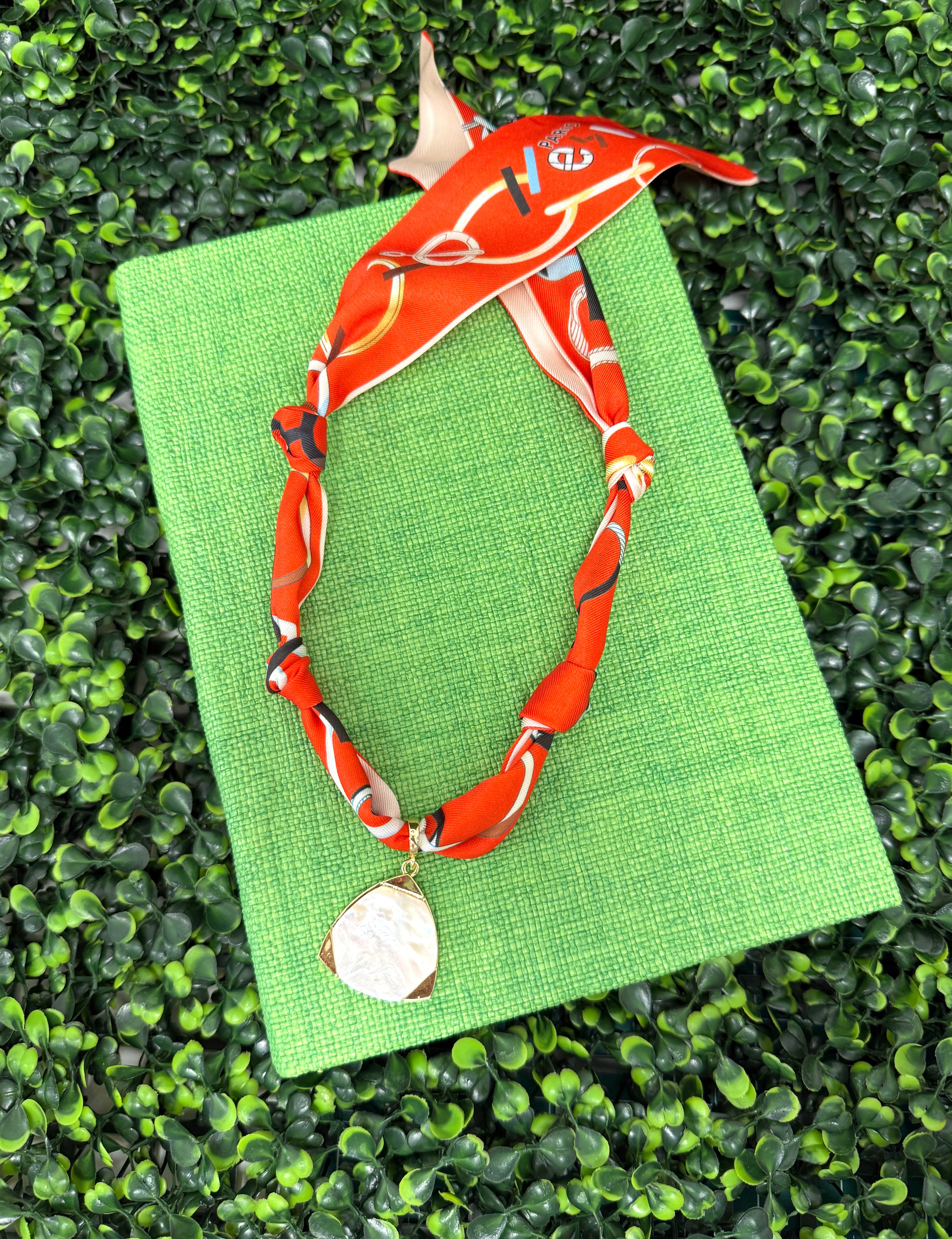 Sunset Siren Scarf Necklace
