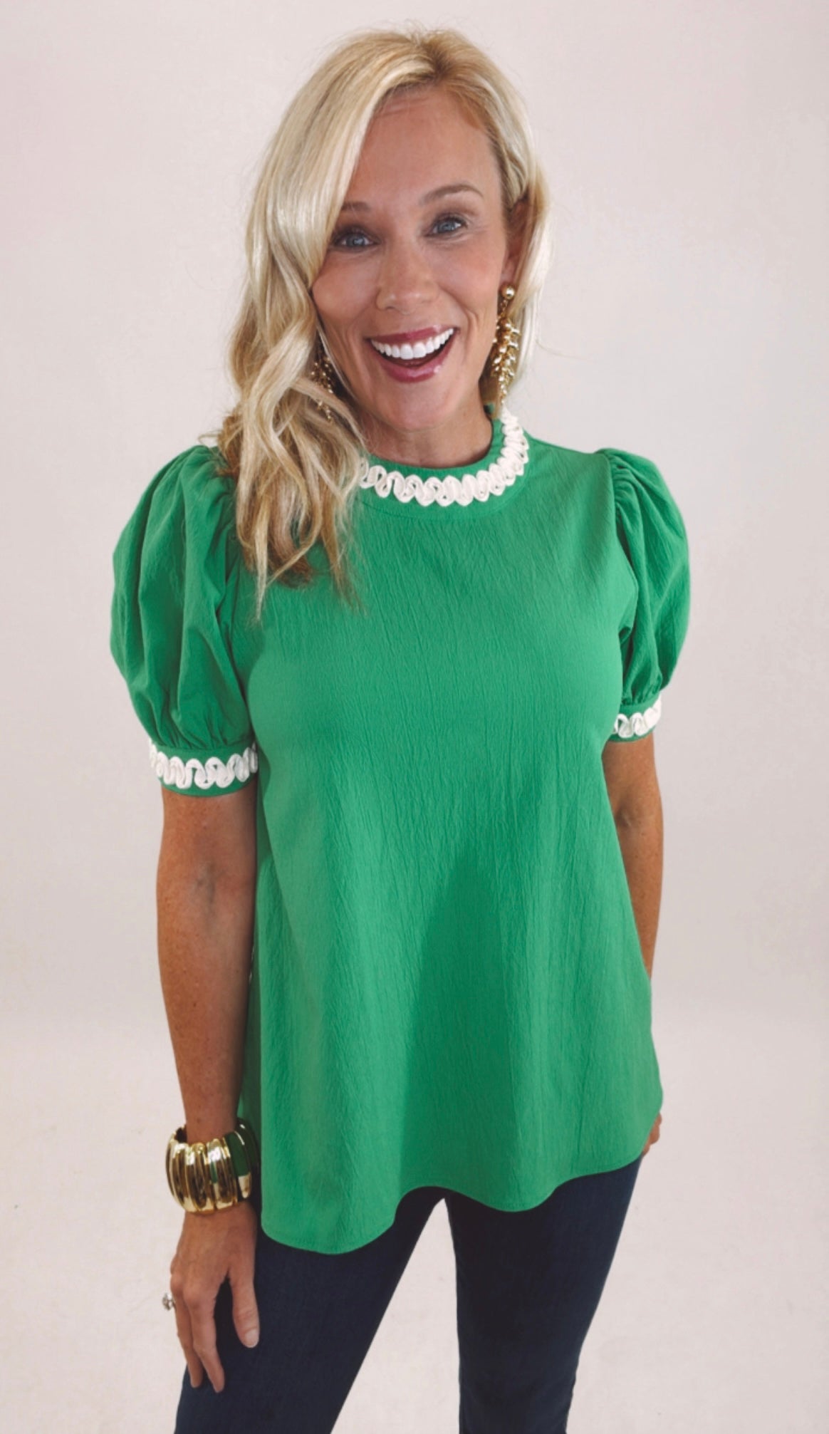 Twist & Trim Top (green)