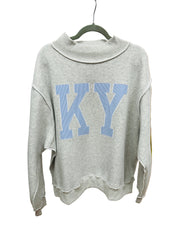Kentucky Blue Mockneck Sweatshirt