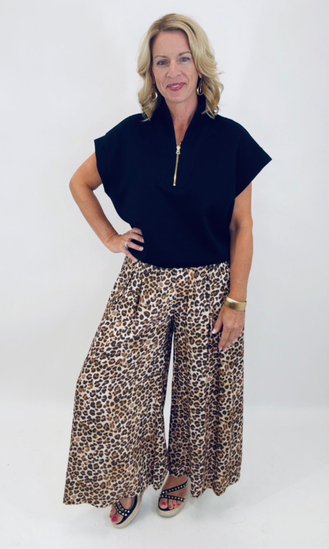 Spot On Wide Leg Pants