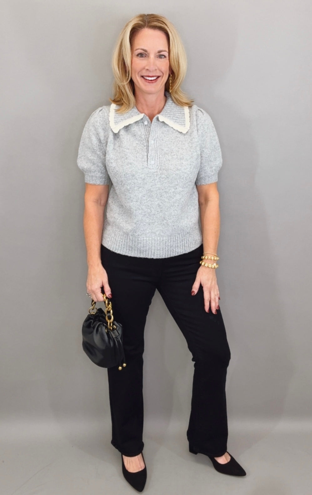 Frosted Charm Sweater (grey)