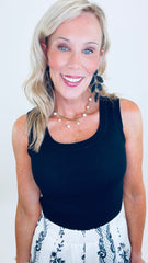 Modern Knit Tank (black)