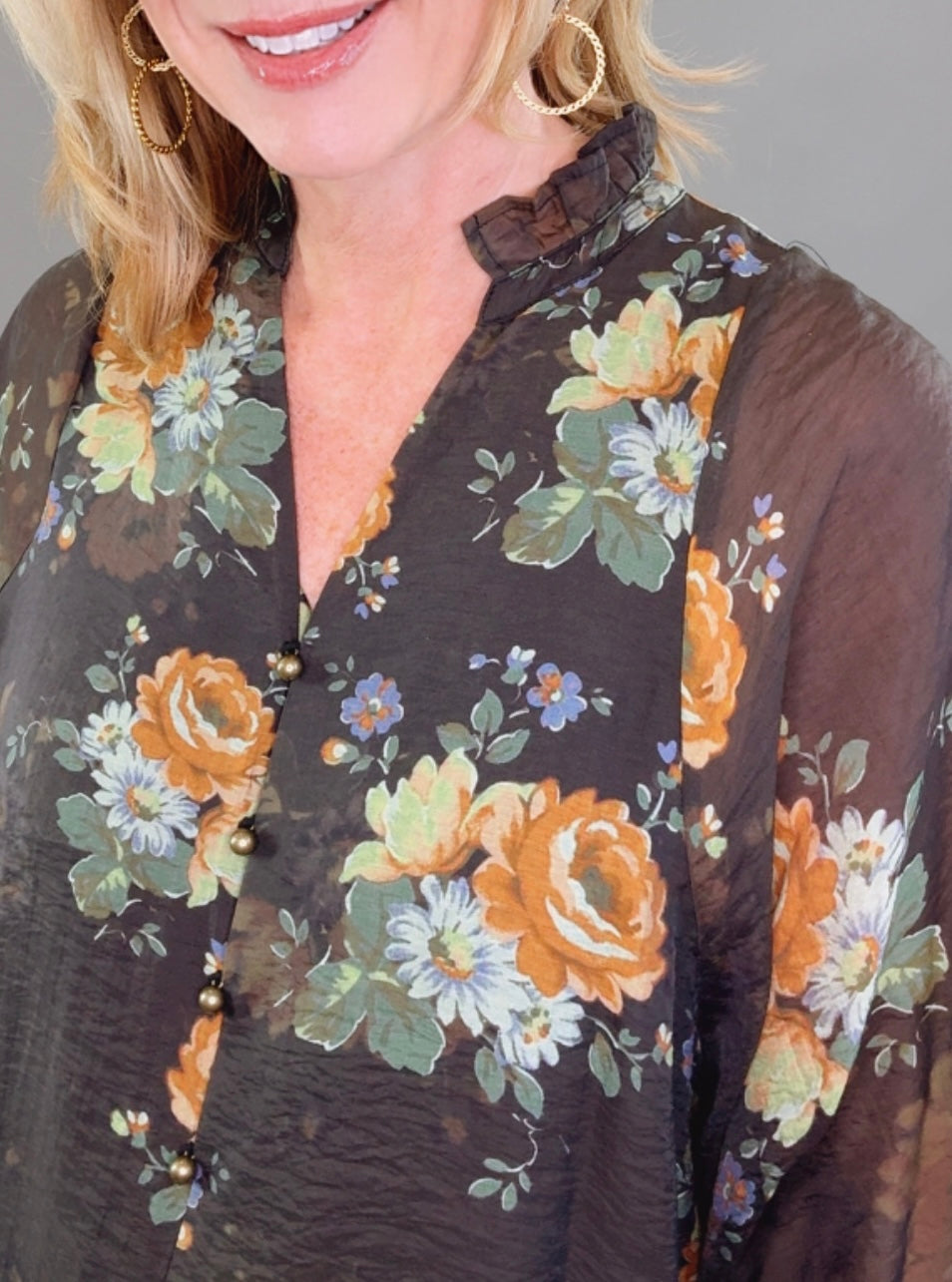 Amber Bloom Blouse
