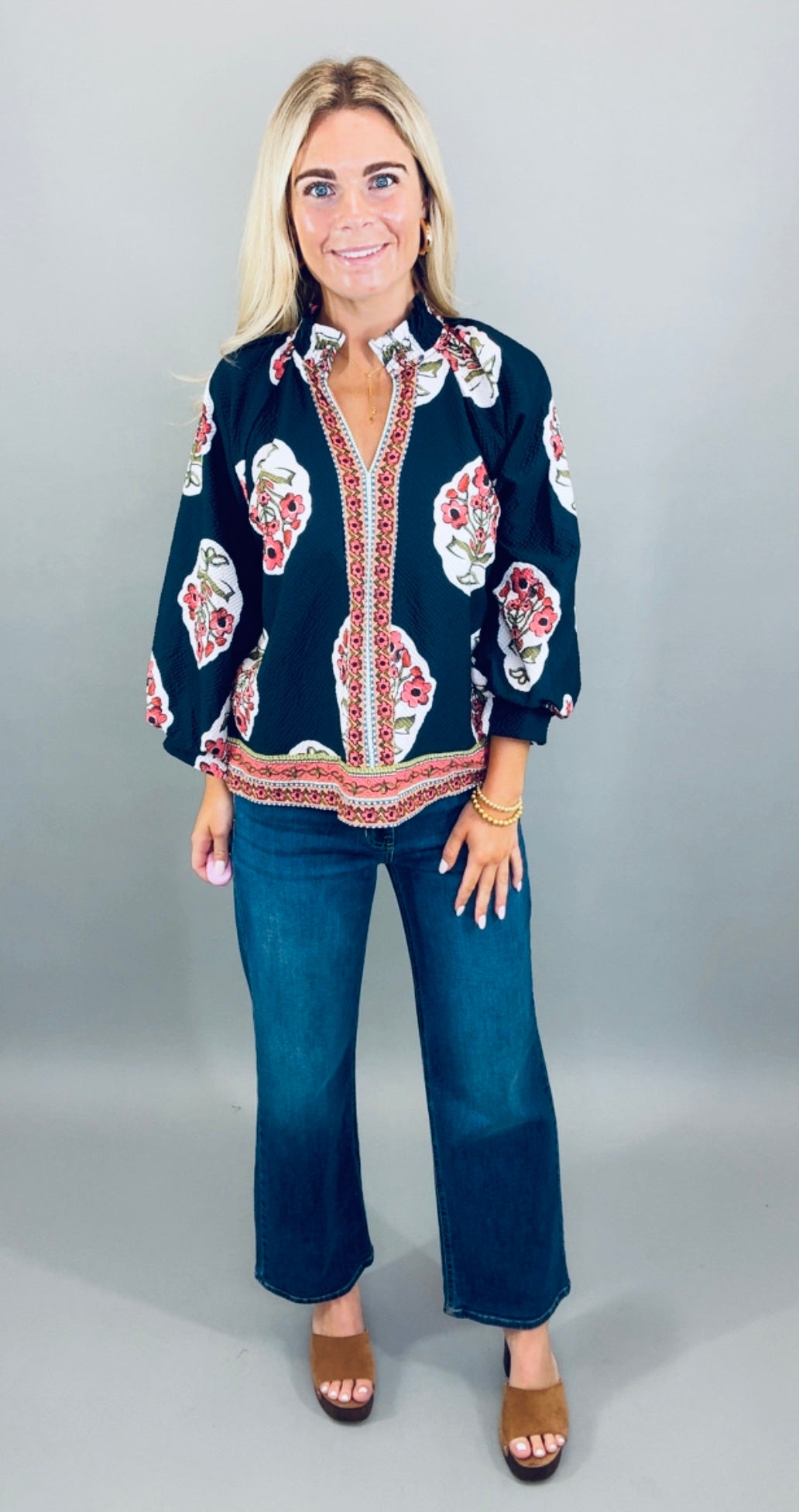 Scene Stealer Top (navy)