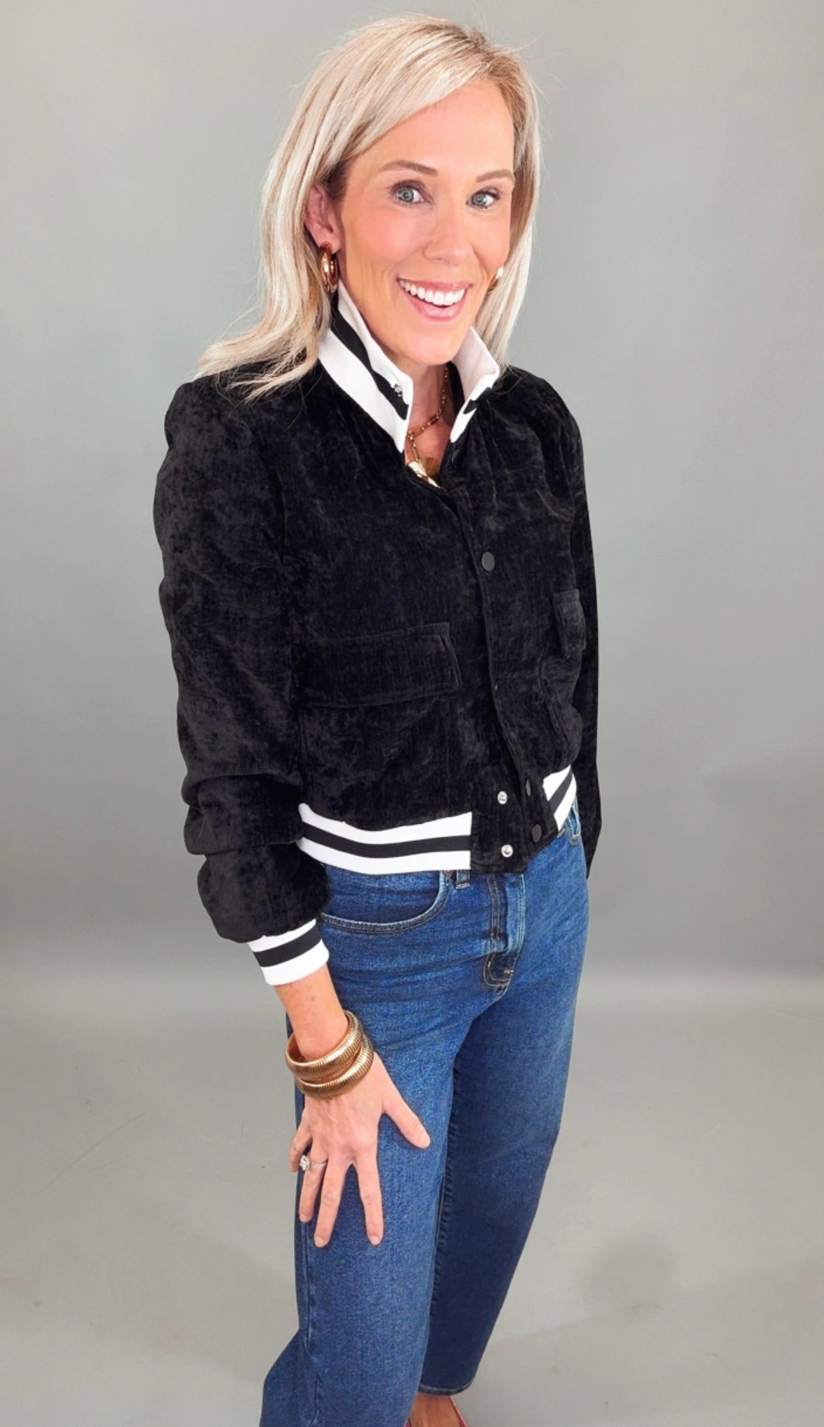 Velour Victory Bomber