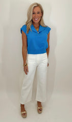 Sailor Patch Pocket Jean (off white)