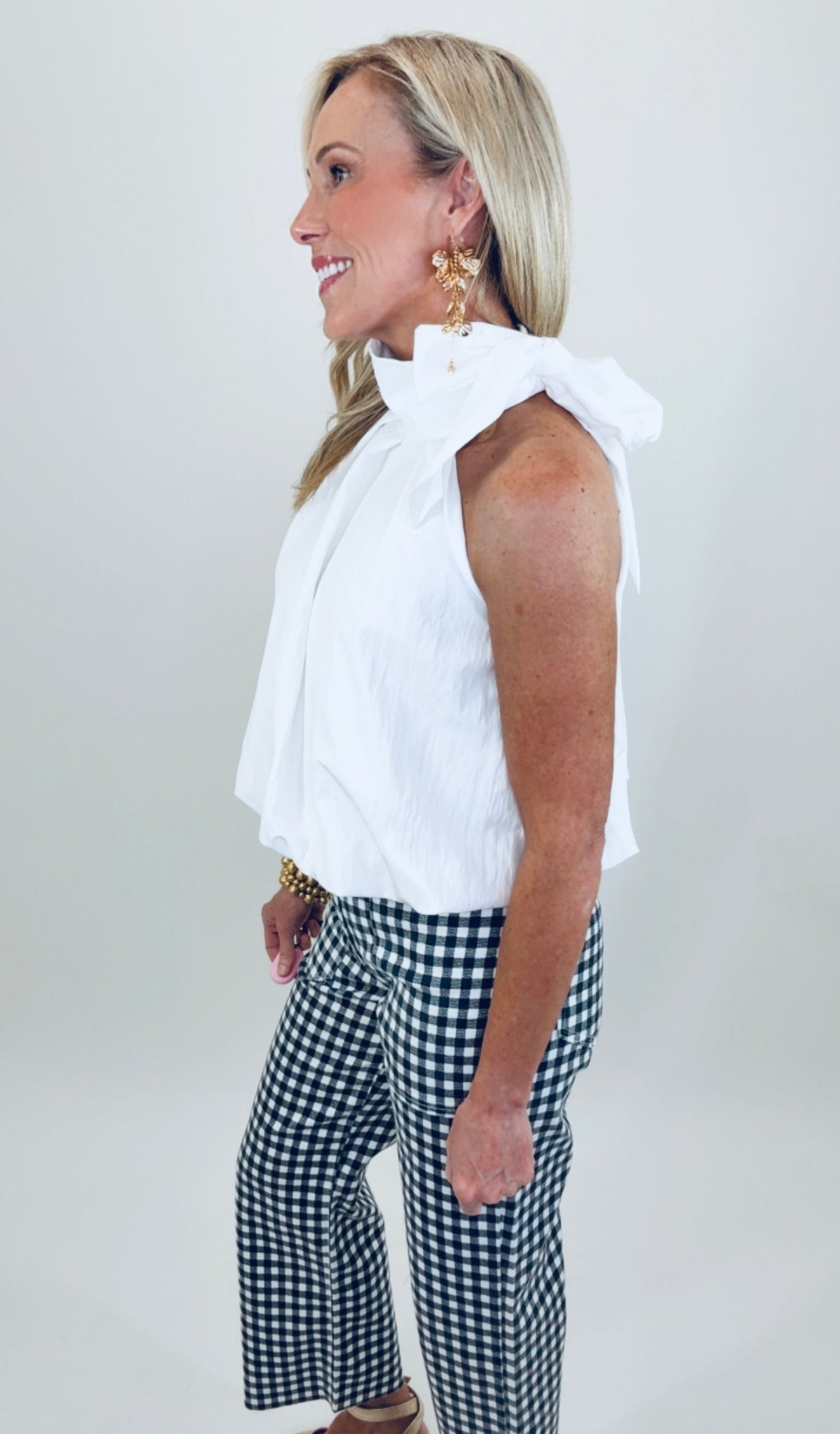 Tied to Perfection Top (white)