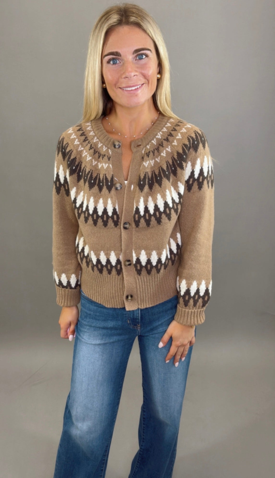Alpine Charm Cardigan