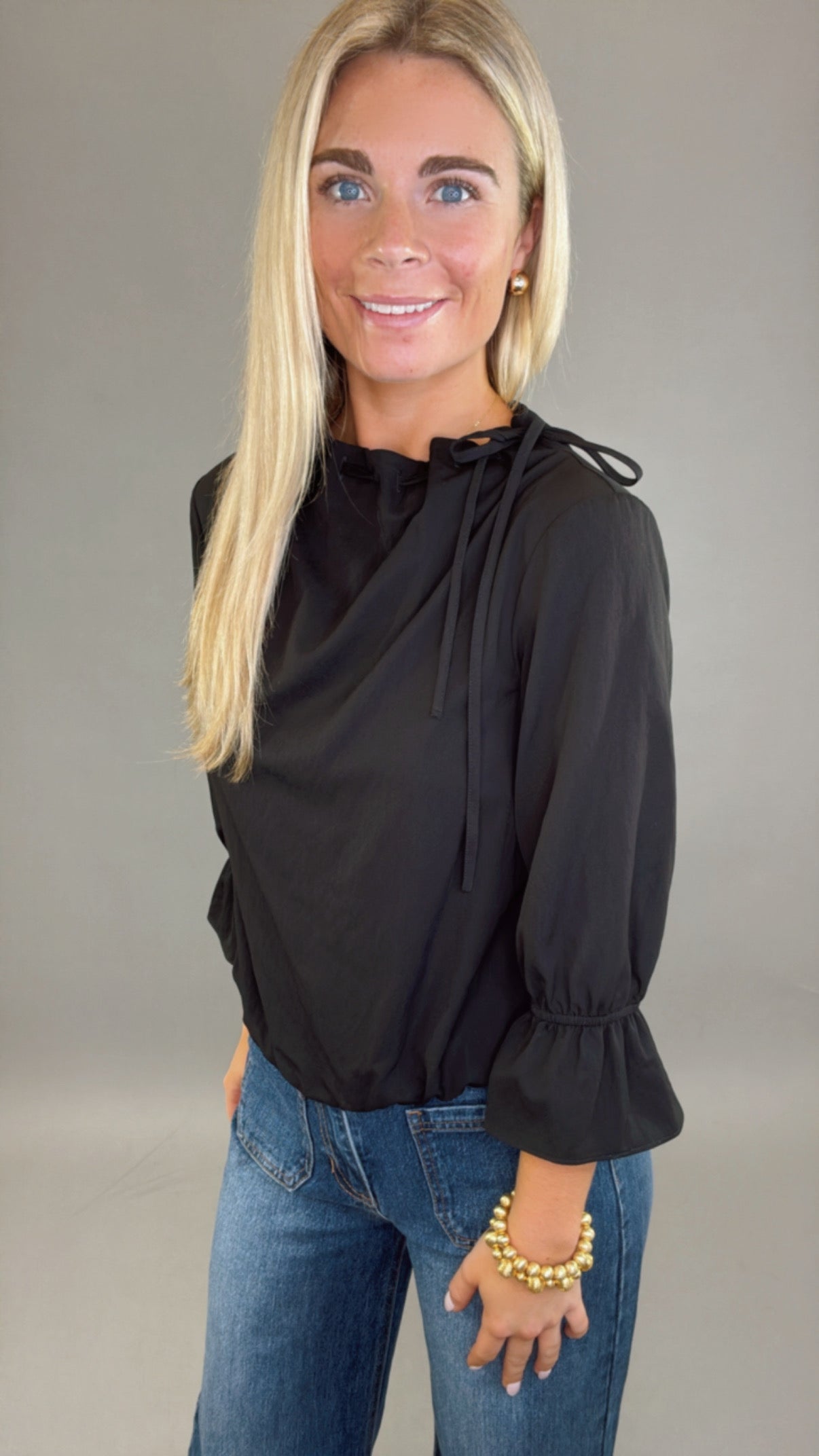 Rowan Blouse (black)
