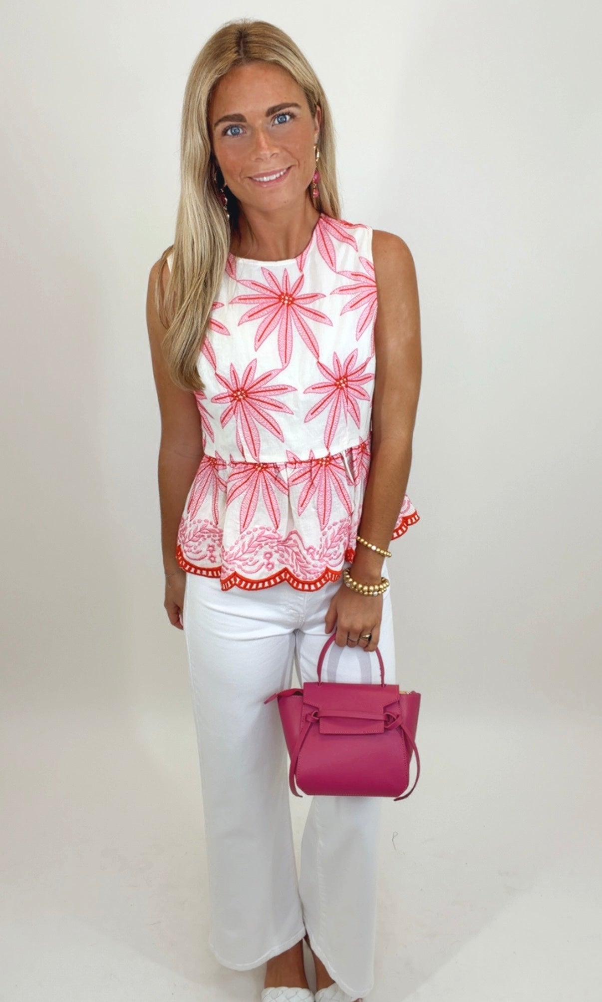 Bloom Stitch Peplum