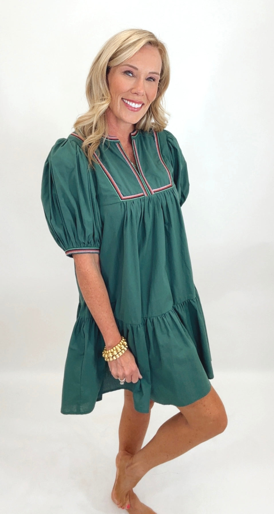 Maribel Dress (green)