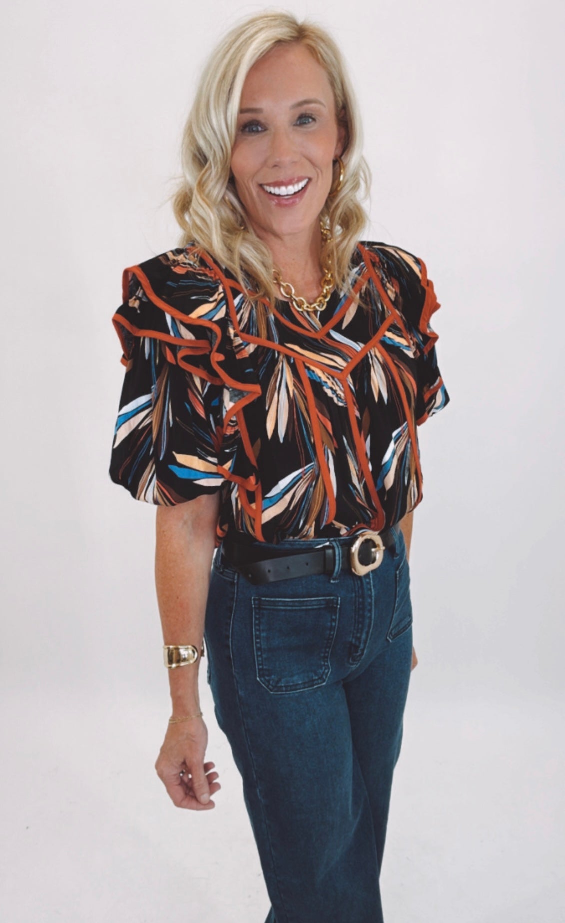 Stroke of Genius Top (black)