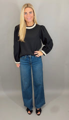 Uptown Charm Top (black)