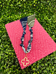 Clover Luxe Scarf Necklace