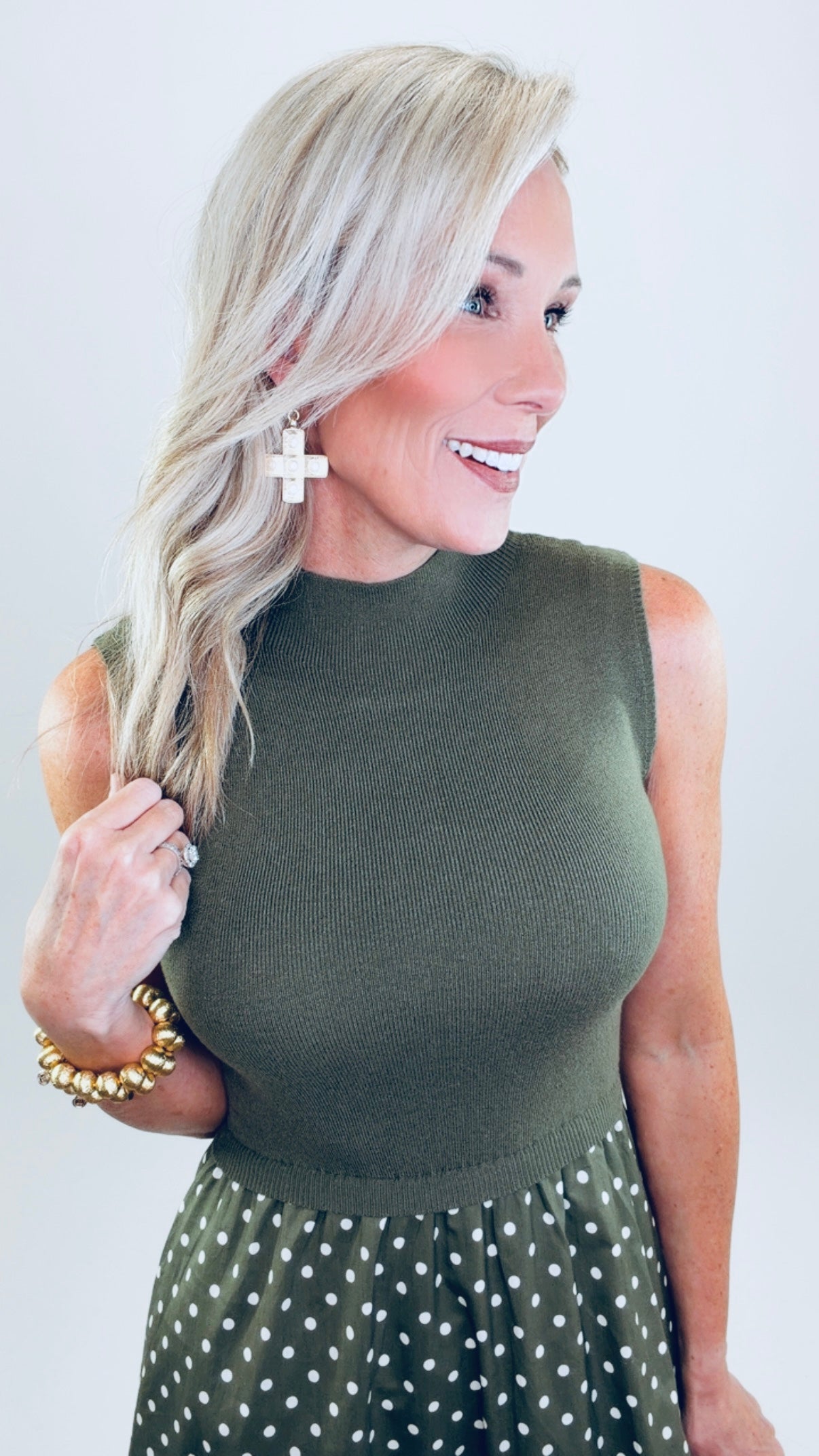 Olive Moment Dress