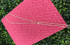 CZ Adjustable Tennis Necklace