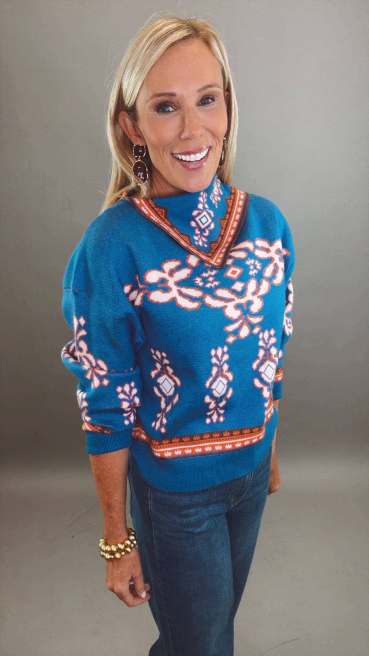 Desert Bloom Sweater