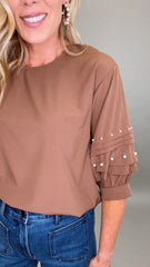 Betty Top (brown)