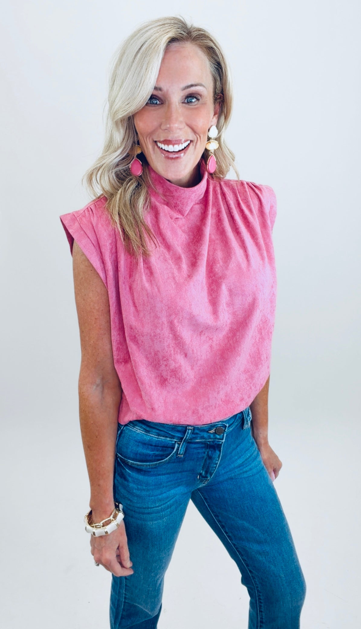 Soft Spoken Top (pink)