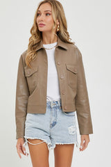 Flirty Jacket (mocha)