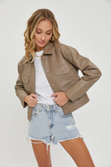 Flirty Jacket (mocha)